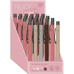 DŁUGOPIS INTERDRUK ŻELOWY NUDE PASTEL