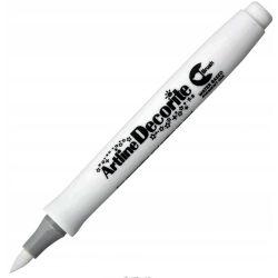 MARKER ARTLINE DECORITE 1MM BRUSH WHITE