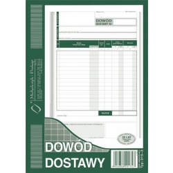 DRUK MICHALCZYK I PROKOP DOWÓD DOSTAWY A5
