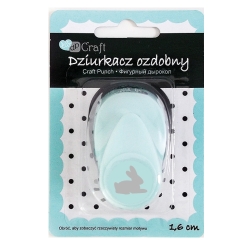 DZIURKACZ OZDOBNY DPCRAFT 1,6CM KRÓLIK