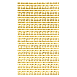 KRYSZTAŁKI SAMOPRZYLEPNE DPCRAFT 3MM 806SZT YELLOW