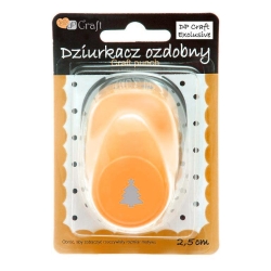 DZIURKACZ OZDOBNY DPCRAFT 2,5CM CHOINKA