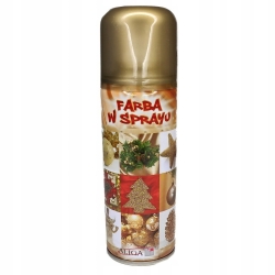 FARBA W SPRAYU ALIGA 250ML ZŁOTA