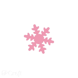 DZIURKACZ OZDOBNY DO PAPIERU I PIANKI DPCRAFT 1,6CM ŚNIEŻYNKA 3