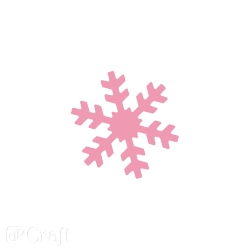 DZIURKACZ OZDOBNYDO PAPIERU I PIANKI  DPCRAFT 2,5CM ŚNIEŻYNKA 3