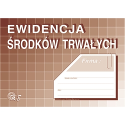 DRUK MICHALCZYK I PROKOP EWIDENCJA ŚRODKÓW TRWAŁYCH A5